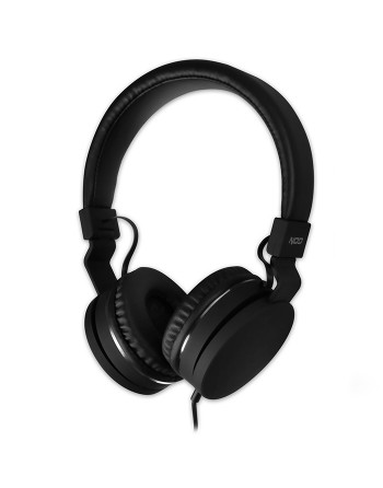 NOD LIVE Ενσύρματα on-ear ακουστικά με μικρόφωνο, σε μαύρο χρώμα
