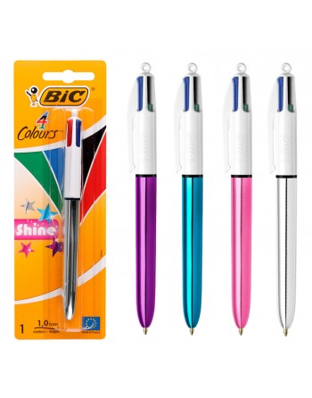 BIC στυλό διαρκείας 4 Colours 9038143 με μύτη 1mm, 4 χρώματα