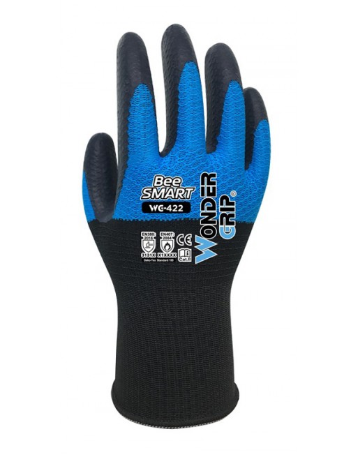WONDER GRIP αντιολισθητικά γάντια εργασίας Bee-Smart, XXL/11, μπλε
