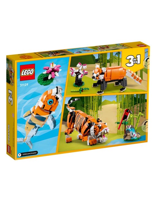 Lego Creator: Majestic Tiger για 9+ ετών 31129